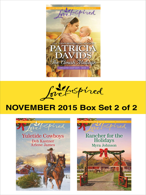 Title details for Love Inspired November 2015, Box Set 2 of 2 by Patricia Davids - Available